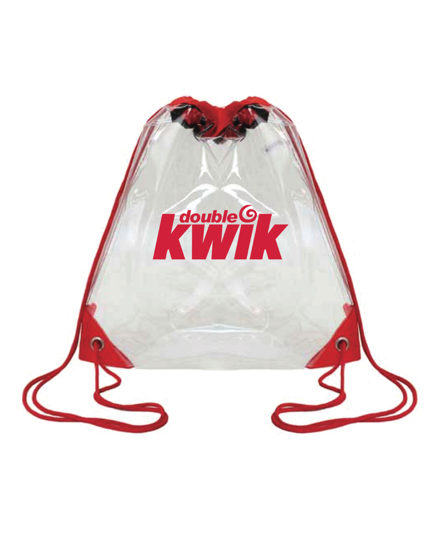 Clear Drawstring Bag
