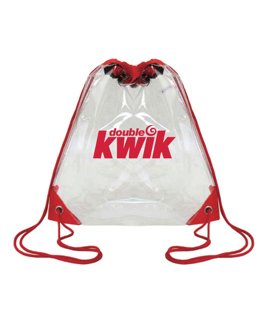 Clear Drawstring Bag